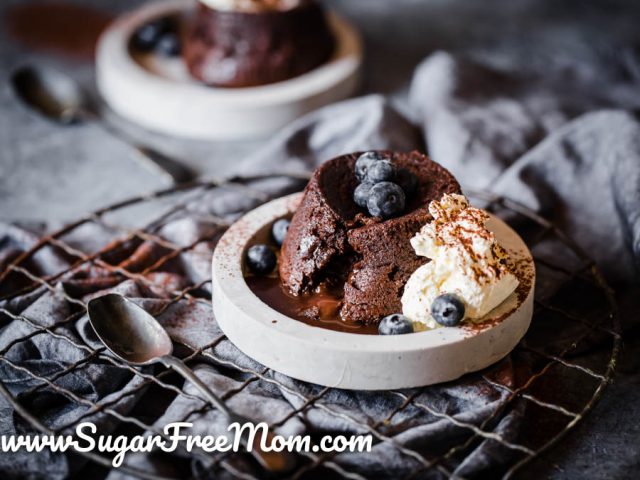 Gâteau de lave au chocolat